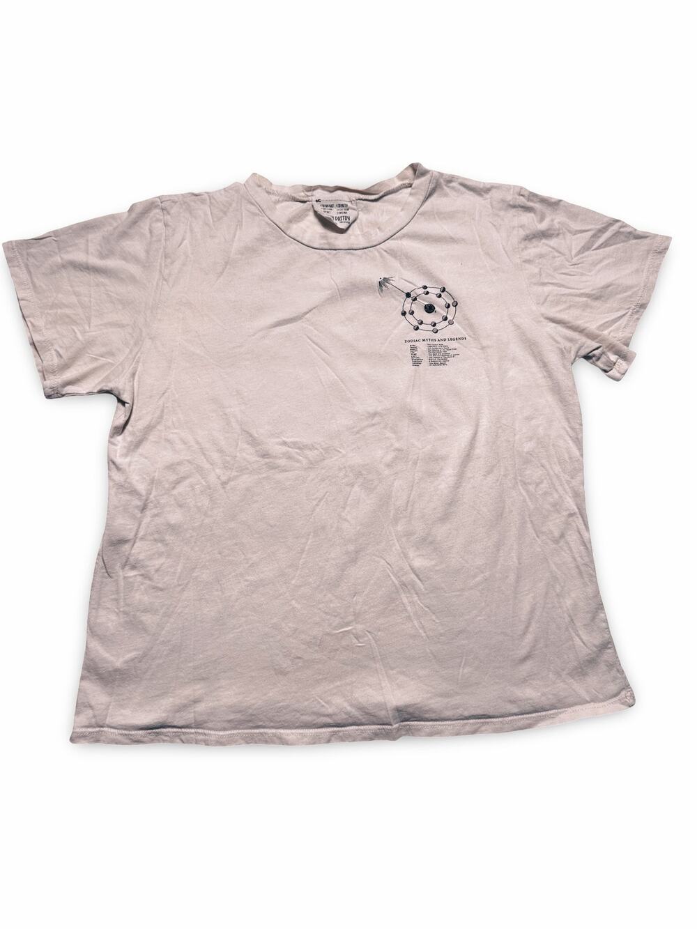 French Pastry "Zodiac Myths & Ledgends" Graphic Tee Size Medium